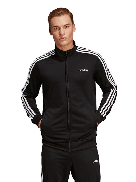 adidas trainingsjacke 3 streifen schwarz|Basic 3.